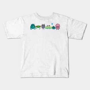 Monster Family Kids T-Shirt